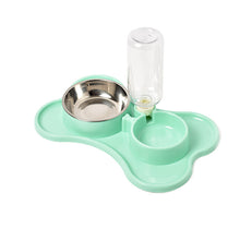 Pet automatic drinking water double bowl