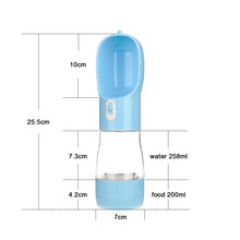 PetPortaQuench™ | Portable pet Travel Food And Water Bottle