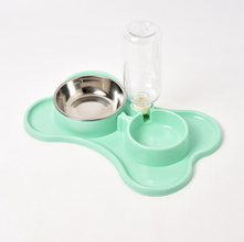 Pet automatic drinking water double bowl