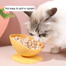 Anti-Tip Tilted Pet Feeding Bowl (1/2 pcs)