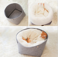 FelineDreams™  |  Pet Sleeping Cat Bed