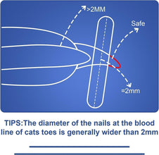 Cat Nail Clippers With Circular Cut Hole