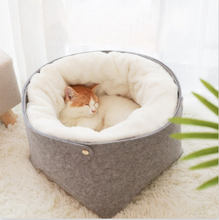 FelineDreams™  |  Pet Sleeping Cat Bed