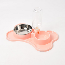 Pet automatic drinking water double bowl