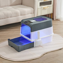 PurrPure™  |    Litter Box UV Drawer Fully Closed Sterilization