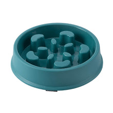 Petal-shaped Plastic Pet Slow Feeding Bowl