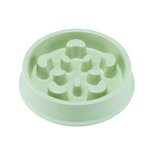 Petal-shaped Plastic Pet Slow Feeding Bowl