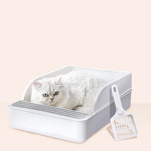 RoomyHaven™  |   Pet Large Semi-enclosed Plastic Litter Box