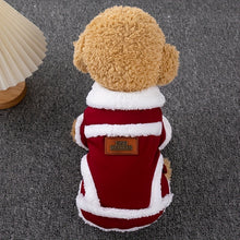 Santa Claus Knitted Dog Vest