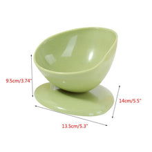 Anti-Tip Tilted Pet Feeding Bowl (1/2 pcs)