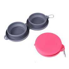 FlexiFeast™ | Pets Double Rubber Foldable Bowl