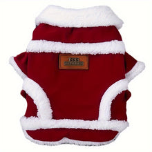 Santa Claus Knitted Dog Vest