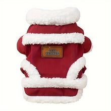 Santa Claus Knitted Dog Vest