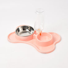 Pet automatic drinking water double bowl