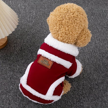 Santa Claus Knitted Dog Vest