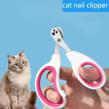 Cat Nail Clippers With Circular Cut Hole