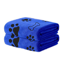 Pet Microfiber Printed Bath Towel