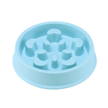 Petal-shaped Plastic Pet Slow Feeding Bowl