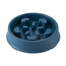 Petal-shaped Plastic Pet Slow Feeding Bowl