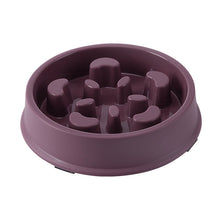 Petal-shaped Plastic Pet Slow Feeding Bowl