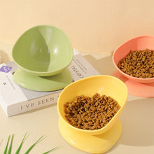 Anti-Tip Tilted Pet Feeding Bowl (1/2 pcs)